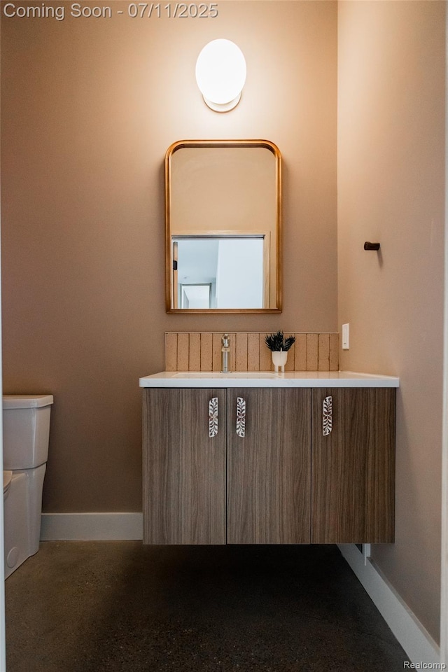 1539 Sycamore St, Detroit, MI 48208 - half bathroom with toilet and vanity