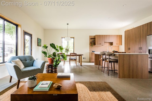 1539 Sycamore St, Detroit, MI 48208 - living room featuring healthy amount of natural light