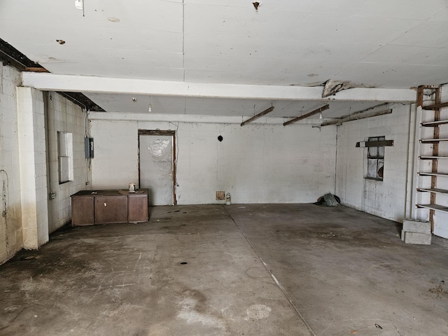 2768 W Winston Rd, Rothbury, MI 49452 - view of garage