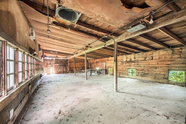 4471 Highland Ave, Benton Harbor, MI 49022 - miscellaneous room featuring concrete flooring
