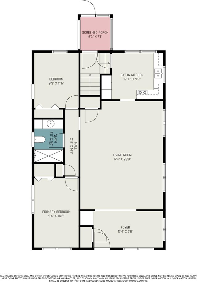 4471 Highland Ave, Benton Harbor, MI 49022 - view of home floor plan