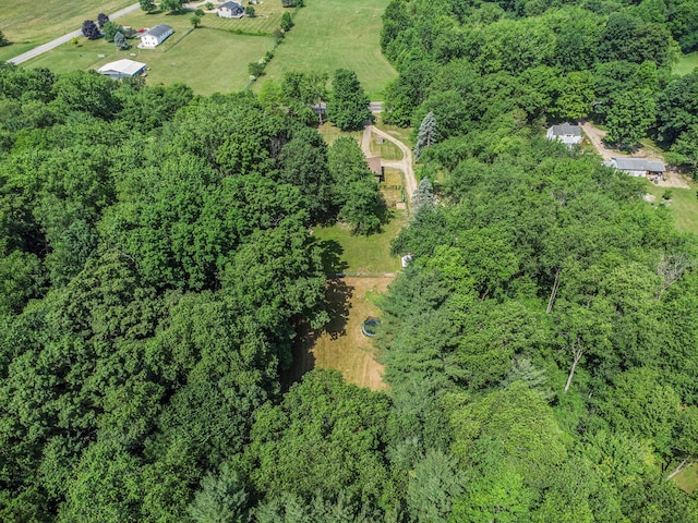 14083 M37, Battle Creek, MI 49017 - aerial view of property and surrounding area featuring a forest