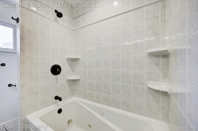 2416 Bonner St, Ferndale, MI 48220 - full bathroom with a combined bath / shower with jetted tub