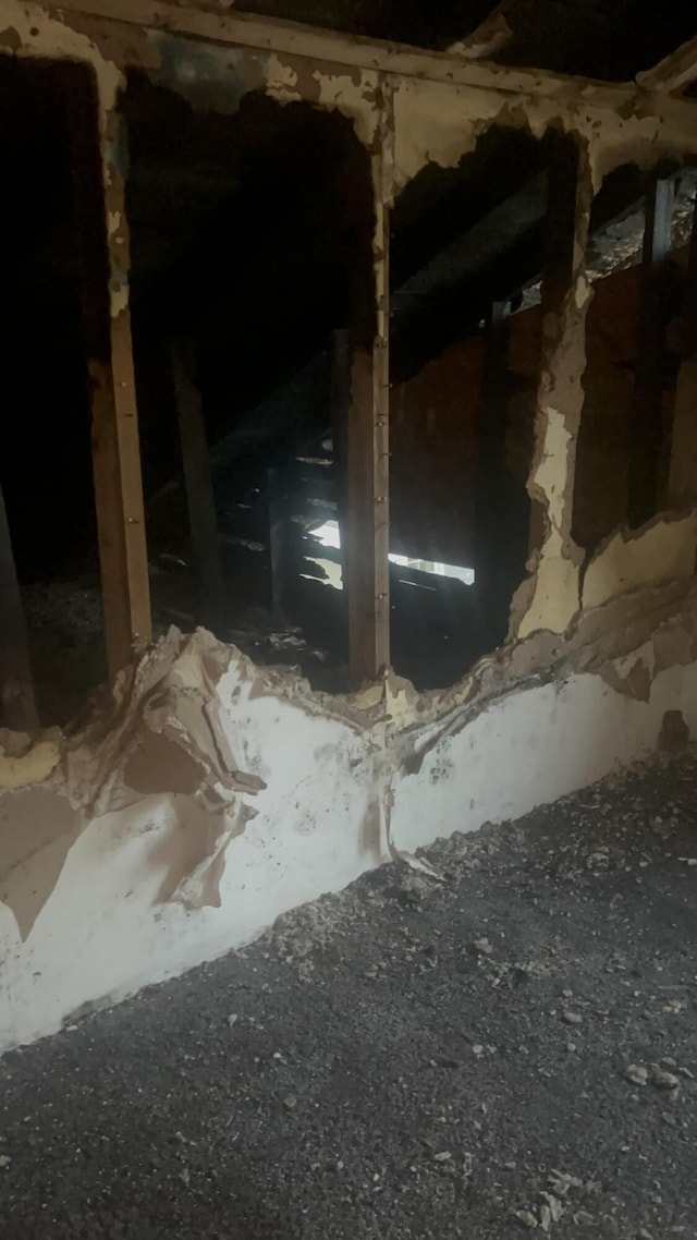 1615 Dyson St, Muskegon, MI 49442 - view of unfinished attic
