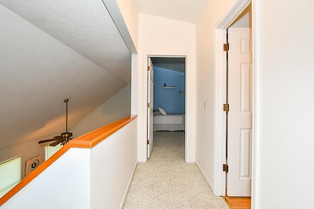 50983 Kiawah Trl, Mattawan, MI 49071 - hall featuring baseboards and lofted ceiling