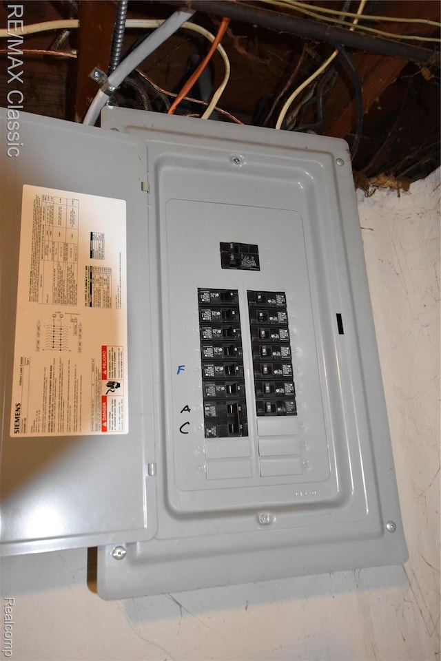 22150 Beverly St, Oak Park, MI 48237 - utility room featuring electric panel