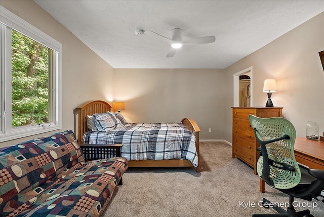 46 Counts Cove Ct, Holland, MI 49424 - carpeted bedroom featuring ceiling fan and baseboards