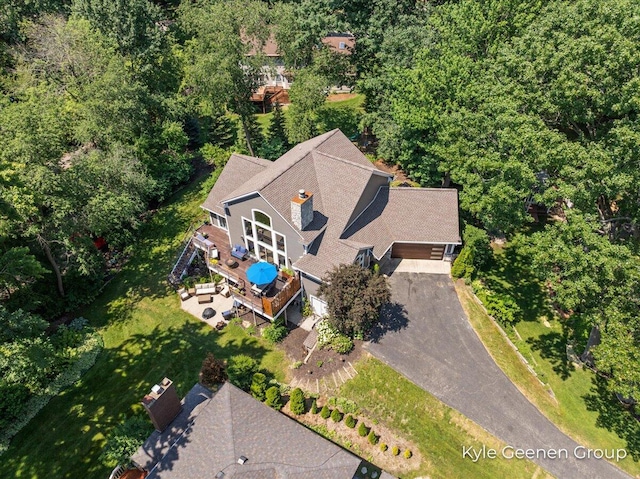 46 Counts Cove Ct, Holland, MI 49424 - aerial view of property and surrounding area