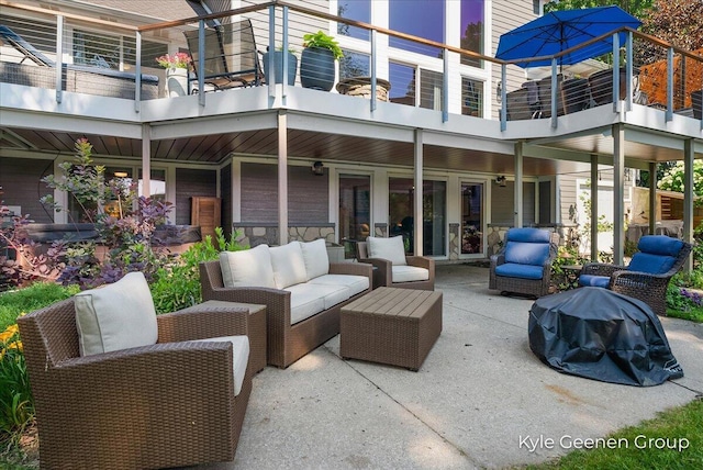 46 Counts Cove Ct, Holland, MI 49424 - patio / terrace with a patio area and an outdoor hangout area