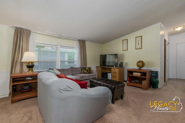 1163 Maple Leaf Ln NW, Walker, MI 49534 - living area featuring carpet and a textured ceiling