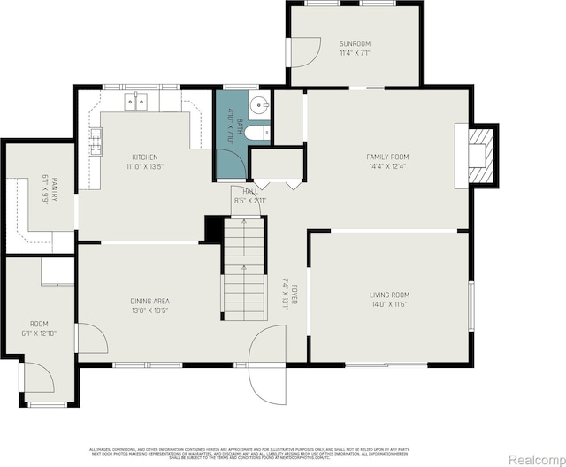 3596 Hunt Rd, Lapeer, MI 48446 - view of home floor plan