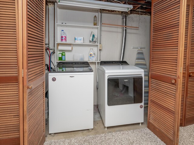 1627 Whitby Ave, Portage, MI 49024 - laundry area featuring washing machine and dryer