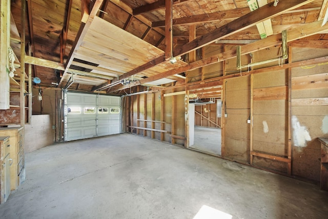 8020 Greenes Dr, Jackson, MI 49201 - view of garage