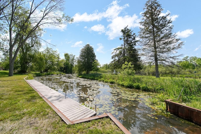 8020 Greenes Dr, Jackson, MI 49201 - view of dock