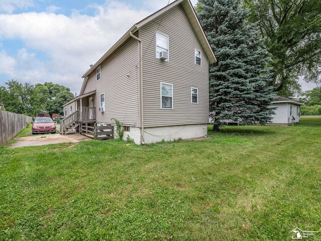 926 E Front St, Monroe, MI 48161 - view of side of home with cooling unit