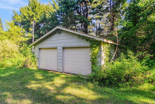 45745 County Road 652, Mattawan, MI 49071 - view of detached garage