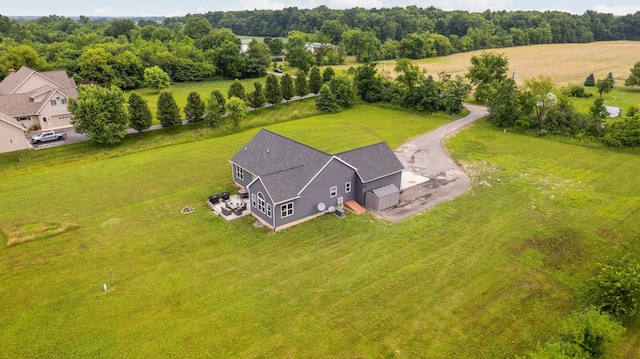 3850 Diuble Rd, Ann Arbor, MI 48103 - view of subject property featuring a tree filled landscape