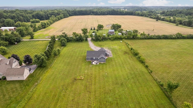 3850 Diuble Rd, Ann Arbor, MI 48103 - aerial view of sparsely populated area with extensive farmland