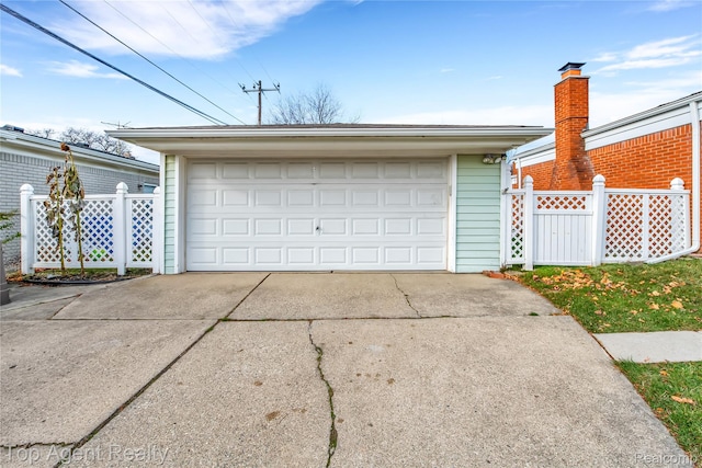 12876 Martin Rd, Warren, MI 48088 - view of detached garage