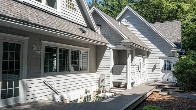 4569 N Ridge Rd, Mears, MI 49436 - view of home's exterior with roof with shingles