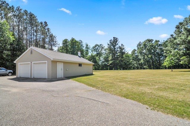 3914 135th Ave, Hersey, MI 49639 - view of detached garage