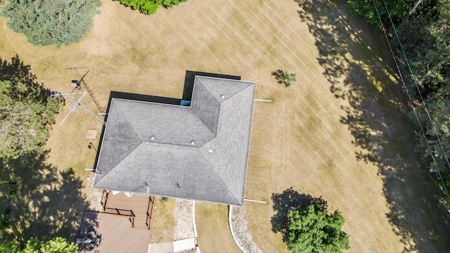 3914 135th Ave, Hersey, MI 49639 - view from above of property