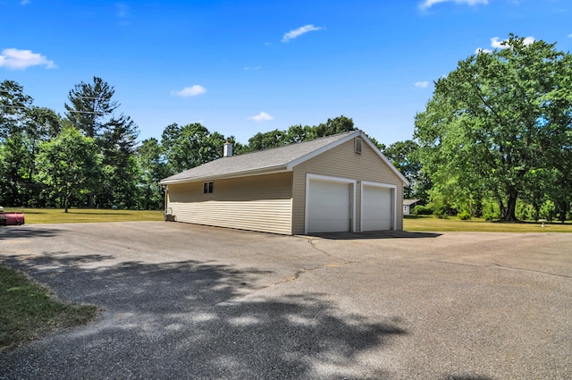 3914 135th Ave, Hersey, MI 49639 - view of detached garage
