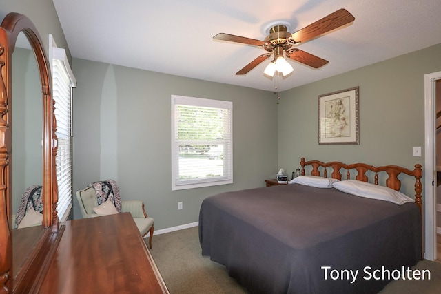 8179 Mellowwood Dr, Jenison, MI 49428 - bedroom featuring carpet flooring and ceiling fan