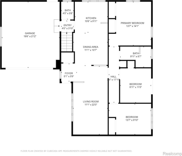 8571 Linda St, Warren, MI 48093 - view of room layout