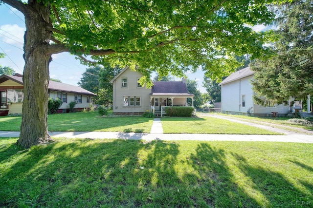 216 Budlong St, Adrian, MI 49221 - traditional home with a chimney