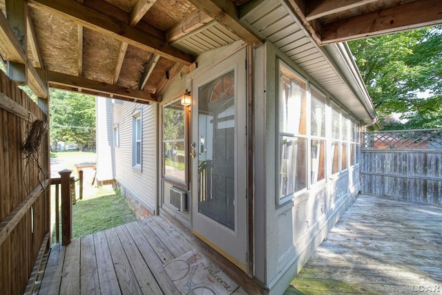 216 Budlong St, Adrian, MI 49221 - view of wooden deck