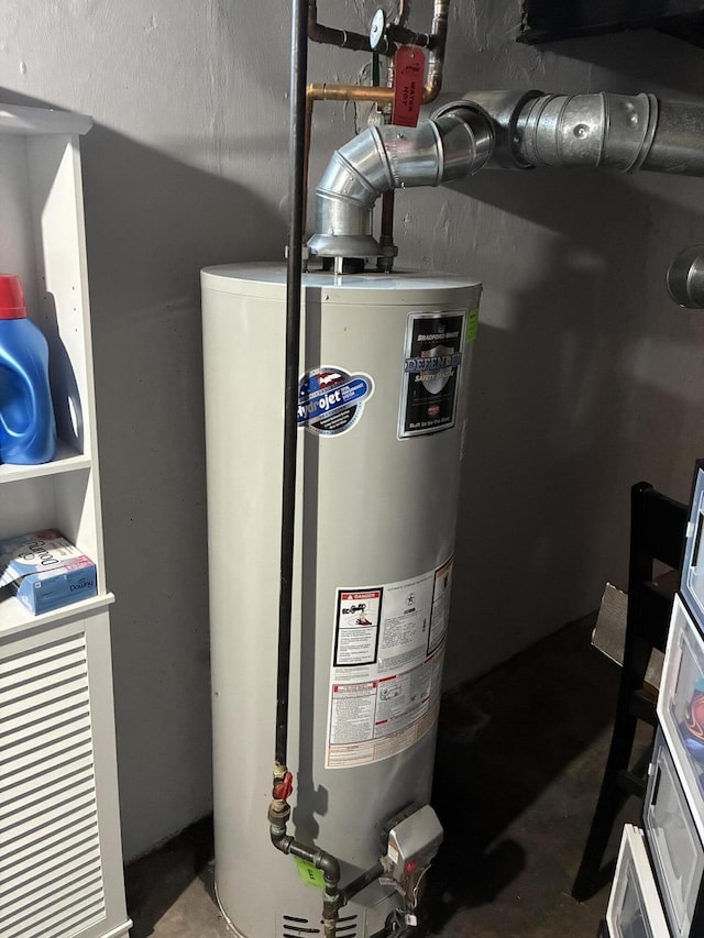451 Martin Luther King Jr Blvd N, Pontiac, MI 48342 - utility room with water heater