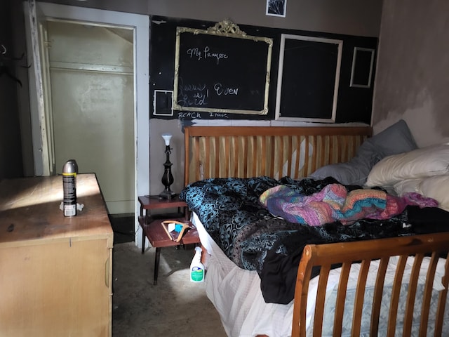 233 2nd Ave, Manistee, MI 49660 - bedroom with carpet floors