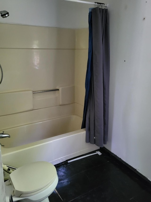 233 2nd Ave, Manistee, MI 49660 - full bath with shower / tub combo and toilet