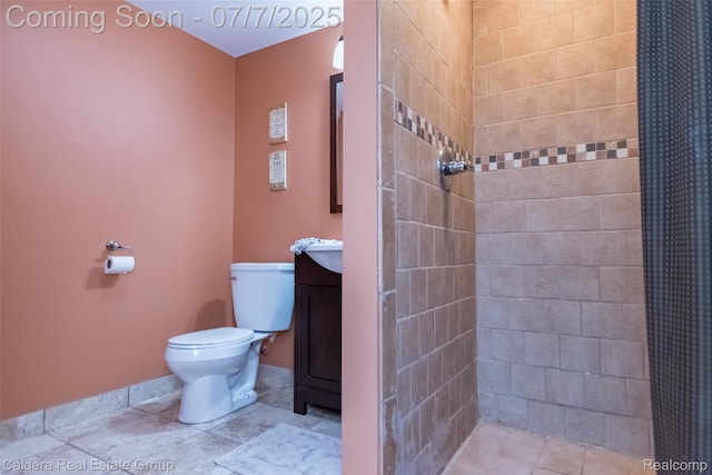 15946 Tubspring Rd, Allenton, MI 48002 - bathroom with a tile shower and vanity