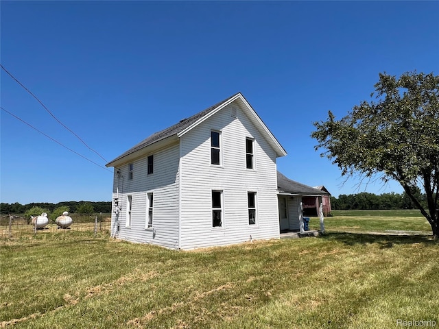 13201 N Suder Rd, La Salle, MI 48145 - back of house with a shingled roof