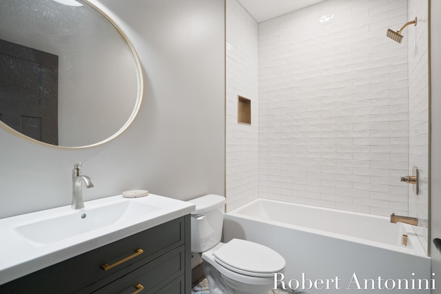 6691 Egan Ave SE, Caledonia, MI 49316 - full bath featuring vanity and shower / tub combination