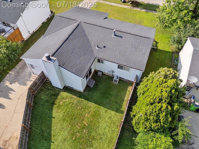 321 Harvard Ave, South Lyon, MI 48178 - view from above of property