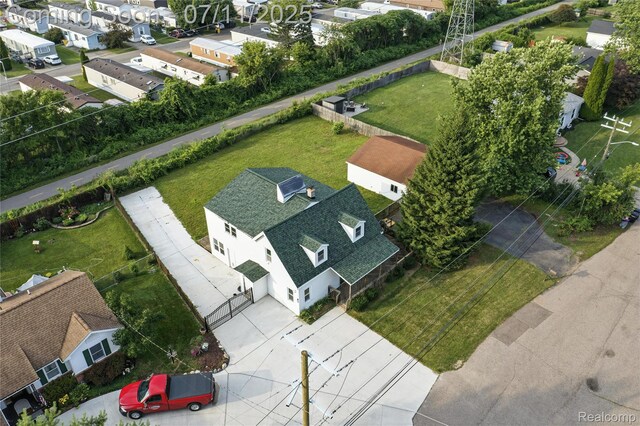 420 Wellsboro St, Walled Lake, MI 48390 - aerial perspective of suburban area