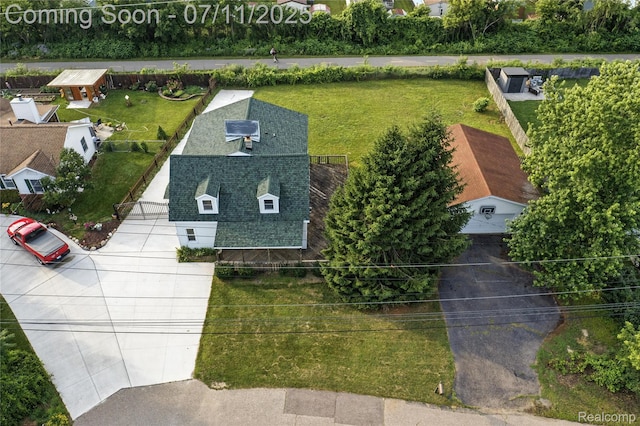 420 Wellsboro St, Walled Lake, MI 48390 - view from above of property