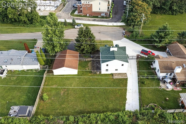 420 Wellsboro St, Walled Lake, MI 48390 - aerial perspective of suburban area