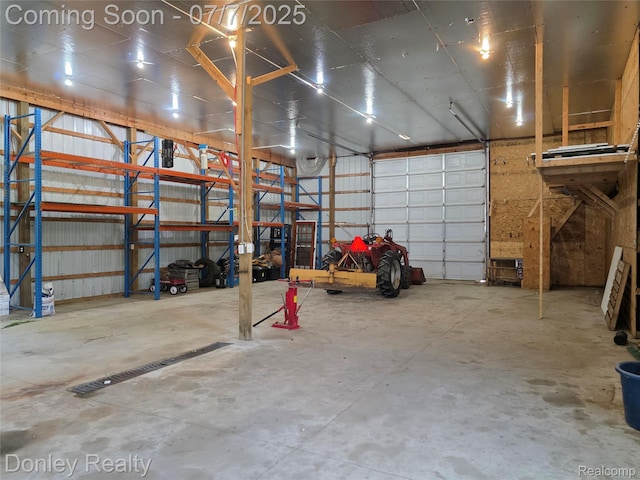 4605 Pleasant St, Clifford, MI 48727 - view of garage