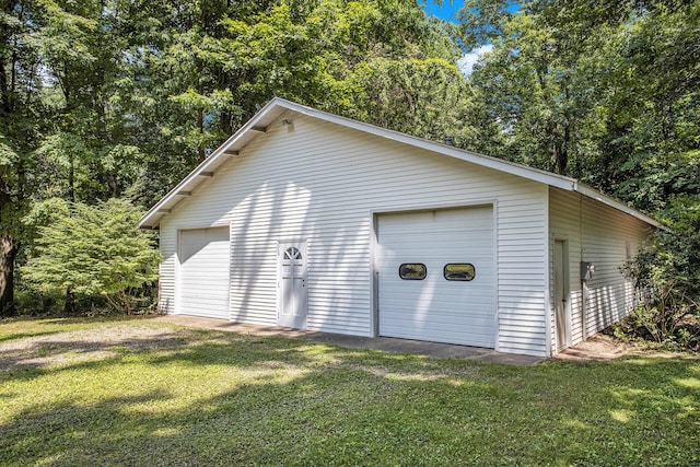 14814 Stone Jug Rd, Battle Creek, MI 49015 - view of detached garage