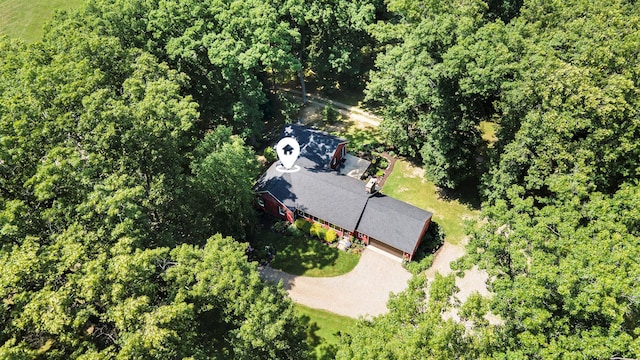14814 Stone Jug Rd, Battle Creek, MI 49015 - view from above of property