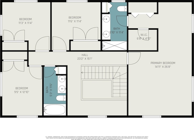 8257 S 2nd St, Michigan, MI 49071 - view of property floor plan