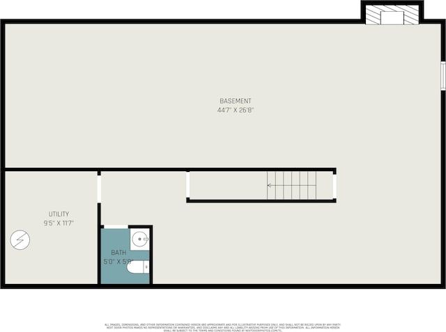 8257 S 2nd St, Michigan, MI 49071 - view of property floor plan