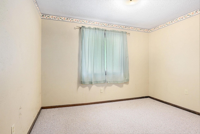 8257 S 2nd St, Michigan, MI 49071 - carpeted spare room with a textured ceiling