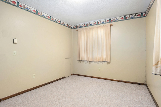 8257 S 2nd St, Michigan, MI 49071 - unfurnished room with a textured ceiling and light colored carpet