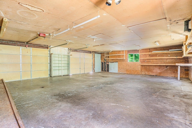 8257 S 2nd St, Michigan, MI 49071 - garage with a garage door opener
