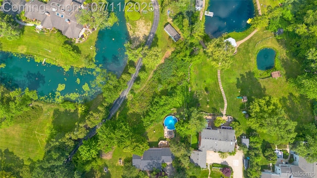 1300 N Livernois Rd, Rochester Hills, MI 48306 - aerial view of a large body of water